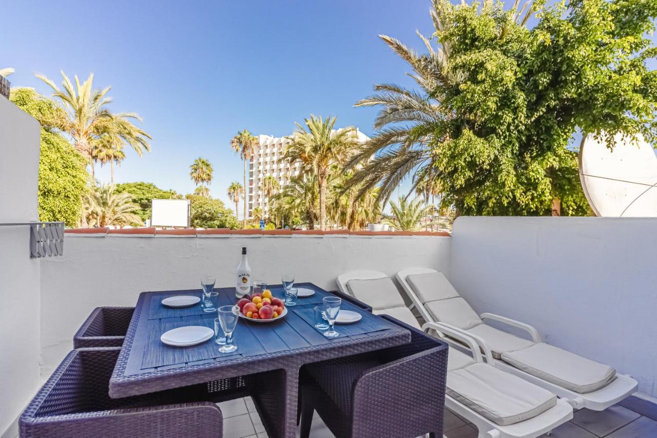 Fantastic Large Studio In Front Of Beach Heated Pool Wifi Arona  Extérieur photo