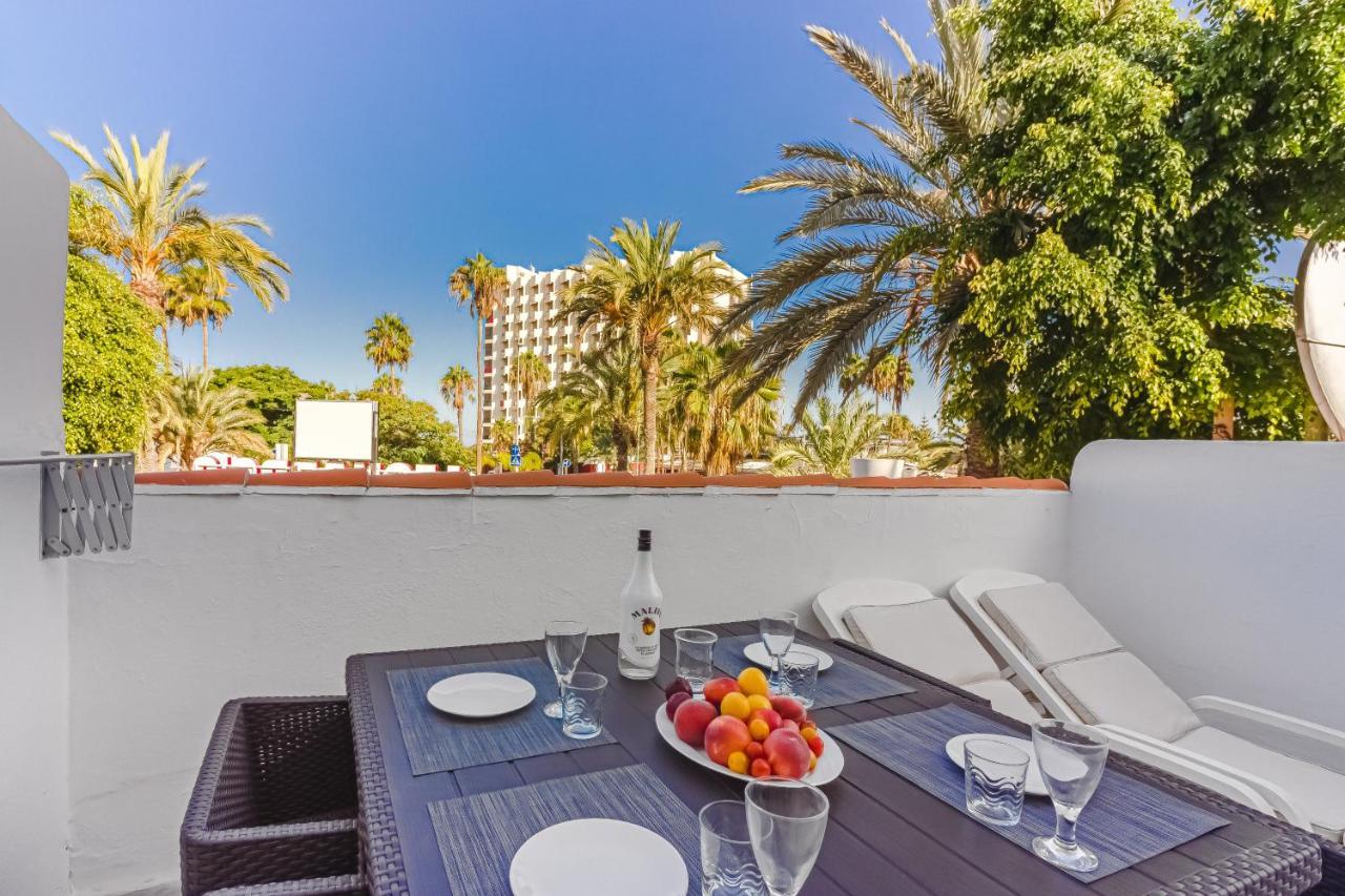 Fantastic Large Studio In Front Of Beach Heated Pool Wifi Arona  Extérieur photo