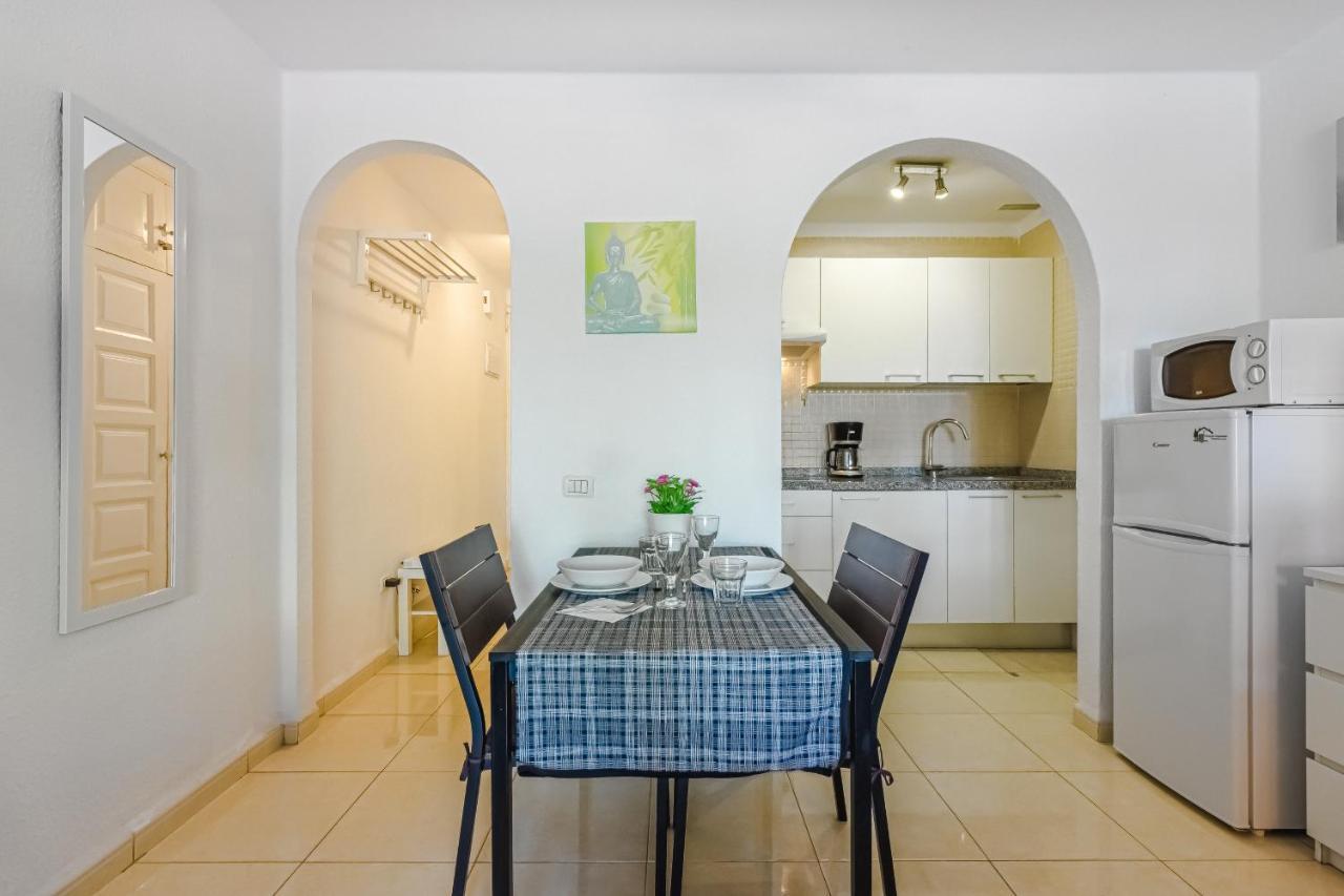 Fantastic Large Studio In Front Of Beach Heated Pool Wifi Arona  Extérieur photo