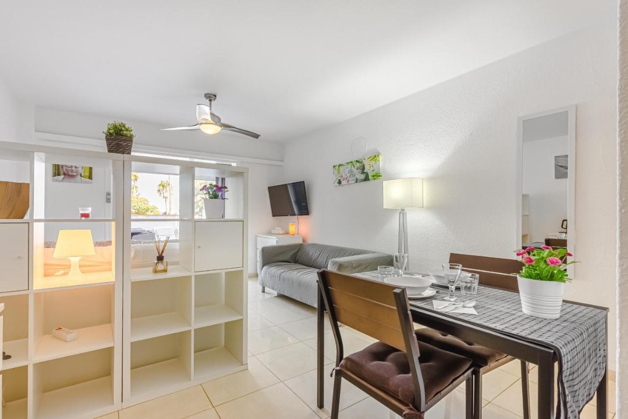 Fantastic Large Studio In Front Of Beach Heated Pool Wifi Arona  Extérieur photo