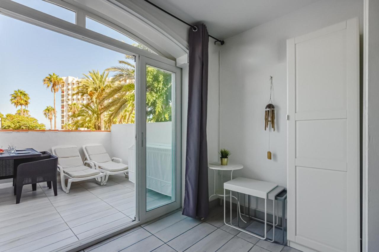 Fantastic Large Studio In Front Of Beach Heated Pool Wifi Arona  Extérieur photo