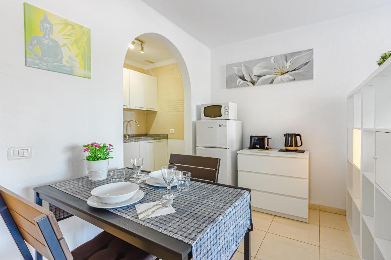 Fantastic Large Studio In Front Of Beach Heated Pool Wifi Arona  Extérieur photo